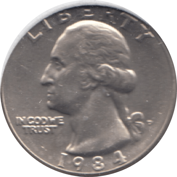 1984 QUARTER DOLLAR USA ( UNC ) O - WORLD COINS - Cambridgeshire Coins