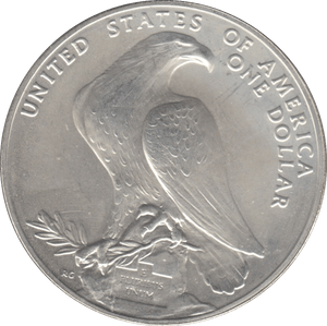 1984 SILVER ONE DOLLAR USA - SILVER WORLD COINS - Cambridgeshire Coins