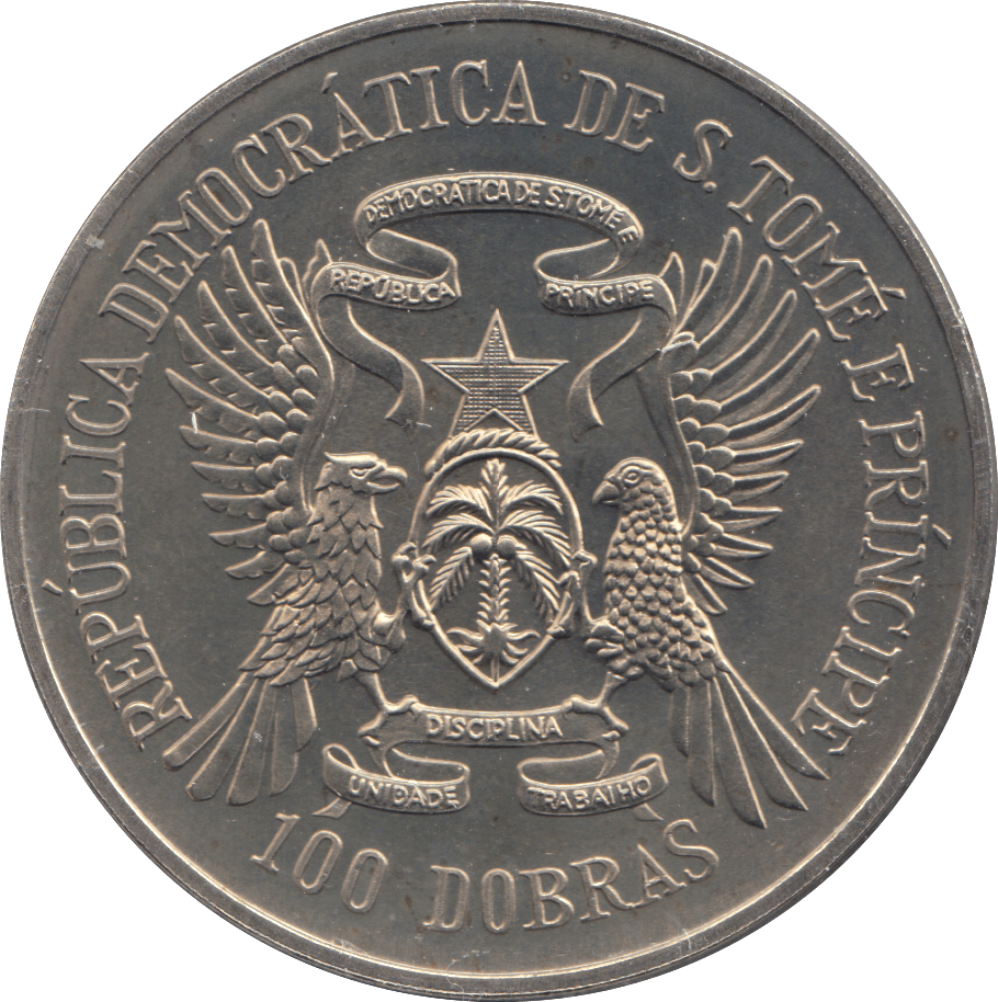 1985 100 DOBRAS SAO TOME AND PRINCIPE - WORLD COINS - Cambridgeshire Coins