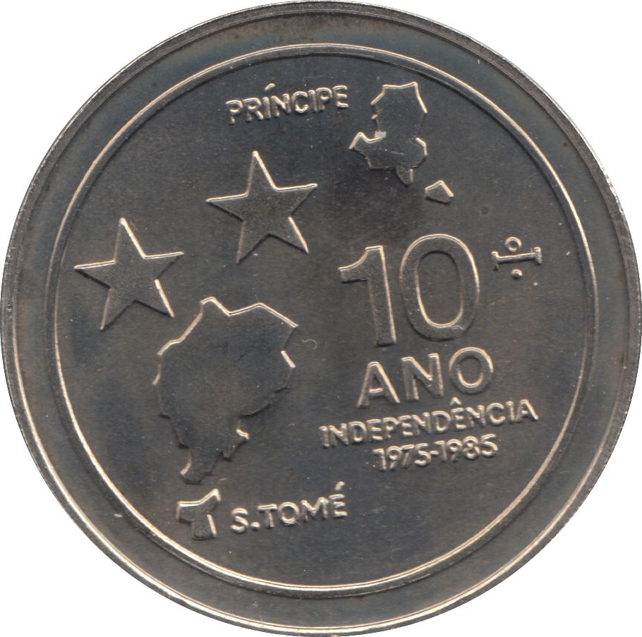 1985 100 DOBRAS SAO TOME AND PRINCIPE - WORLD COINS - Cambridgeshire Coins