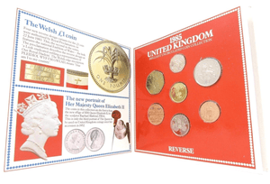 1985 BRILLIANT UNCIRCULATED COIN YEAR SET - Brilliant Uncirculated Year Sets - Cambridgeshire Coins