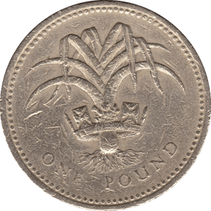 1985 CIRCULATED £1 Welsh Leek - £1 CIRCULATED - Cambridgeshire Coins