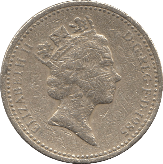 1985 CIRCULATED £1 Welsh Leek - £1 CIRCULATED - Cambridgeshire Coins