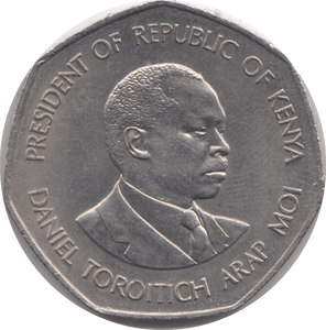 1985 FIVE SHILLINGS KENYA - WORLD COINS - Cambridgeshire Coins