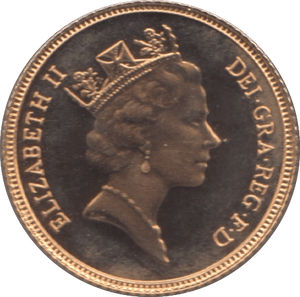 1985 GOLD HALF SOVEREIGN ( PROOF ) - Half Sovereign - Cambridgeshire Coins