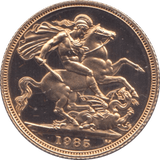 1985 GOLD SOVEREIGN ( PROOF ) - Sovereign - Cambridgeshire Coins