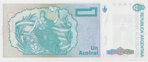 1985 ONE AUSTRAL BANKNOTE ARGENTINA REF 543 - World Banknotes - Cambridgeshire Coins