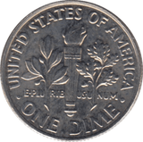 1985 ONE DIME USA - SILVER WORLD COINS - Cambridgeshire Coins