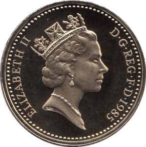 1985 ONE POUND PROOF £1 WELSH LEEK - £1 Proof - Cambridgeshire Coins