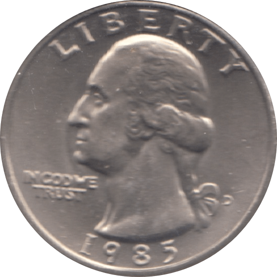 1985 QUARTER DOLLAR USA ( UNC ) O - WORLD COINS - Cambridgeshire Coins
