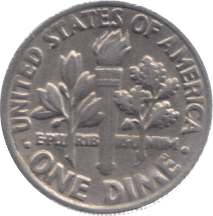 1985 USA ONE DIME - WORLD COINS - Cambridgeshire Coins