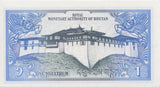 1986 1 NGUL TRUM BANKNOTE BHUTAN REF 568 - World Banknotes - Cambridgeshire Coins