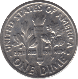 1986 ONE DIME USA PHILADELPHIA MINT - SILVER WORLD COINS - Cambridgeshire Coins