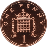 1986 PROOF DECIMAL ONE PENNY - 1p Proof - Cambridgeshire Coins