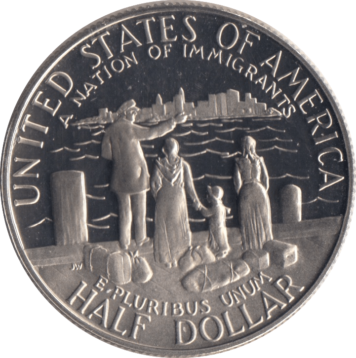 1986 PROOF HALF DOLLAR USA - SILVER WORLD COINS - Cambridgeshire Coins
