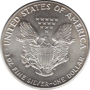 1986 SILVER LIBERTY DOLLAR USA - SILVER WORLD COINS - Cambridgeshire Coins