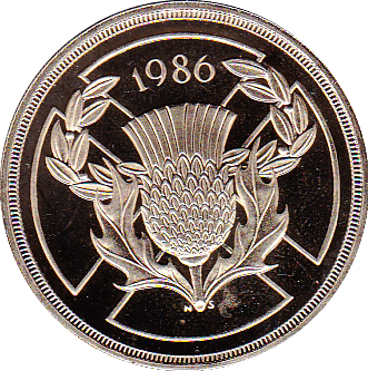 1986 TWO POUND £2 PROOF COIN XIII COMMONWEALTH GAMES JULY 1986 - £2 Proof - Cambridgeshire Coins