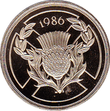 1986 TWO POUND £2 PROOF COIN XIII COMMONWEALTH GAMES JULY 1986 - £2 Proof - Cambridgeshire Coins