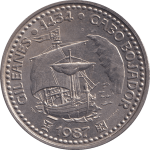 1987 100 ESCUDOS PORTUGAL - WORLD COINS - Cambridgeshire Coins