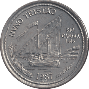 1987 100 ESCUDOS PORTUGAL - WORLD COINS - Cambridgeshire Coins