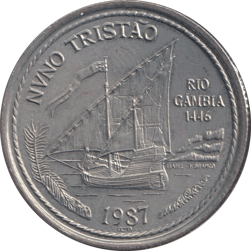 1987 100 ESCUDOS PORTUGAL - WORLD COINS - Cambridgeshire Coins