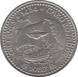 1987 100 ESCUDOS PORTUGAL - WORLD COINS - Cambridgeshire Coins