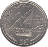 1987 100 ESCUDOS PORTUGAL - WORLD COINS - Cambridgeshire Coins