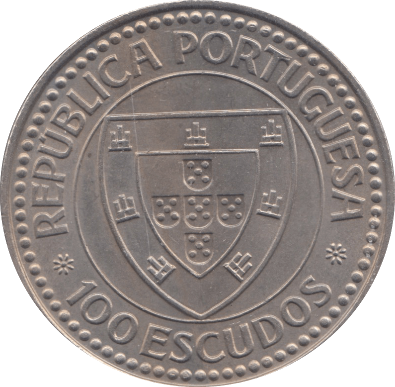 1987 100 ESCUDOS PORTUGAL - WORLD COINS - Cambridgeshire Coins
