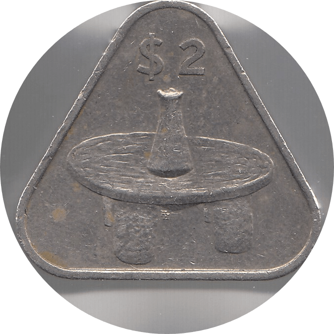 1987 2 DOLLARS COOK ISLANDS - WORLD COINS - Cambridgeshire Coins