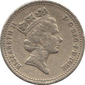 1987 CIRCULATED £1 English Oak - £1 CIRCULATED - Cambridgeshire Coins