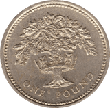 1987 CIRCULATED £1 English Oak - £1 CIRCULATED - Cambridgeshire Coins