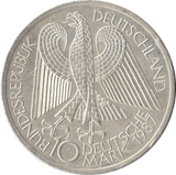 1987 GERMANY 250TH ANNIVERSARY OF BERLIN SILVER 10 MARKS - SILVER WORLD COINS - Cambridgeshire Coins
