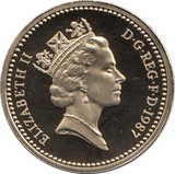 1987 ONE POUND PROOF £1 ENGLISH OAK - £1 Proof - Cambridgeshire Coins