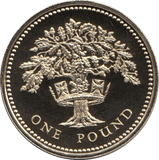 1987 ONE POUND PROOF £1 ENGLISH OAK - £1 Proof - Cambridgeshire Coins