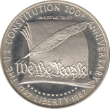 1987 SILVER USA PEACE DOLLAR - SILVER WORLD COINS - Cambridgeshire Coins