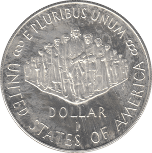 1987 USA SILVER DOLLAR US CONSTITUTION 200TH ANNIVERSARY - SILVER WORLD COINS - Cambridgeshire Coins
