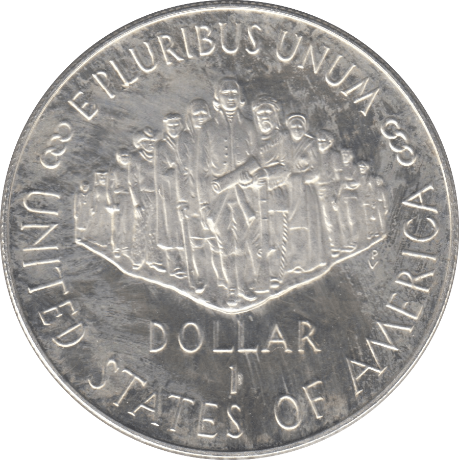 1987 USA SILVER DOLLAR US CONSTITUTION 200TH ANNIVERSARY - SILVER WORLD COINS - Cambridgeshire Coins