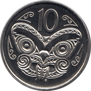 1988 10 CENTS NEW ZEALAND ( BU ) - WORLD COINS - Cambridgeshire Coins