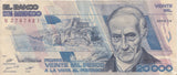 1988 20000 PESOS BANKNOTE MEXICO REF 898 - World Banknotes - Cambridgeshire Coins