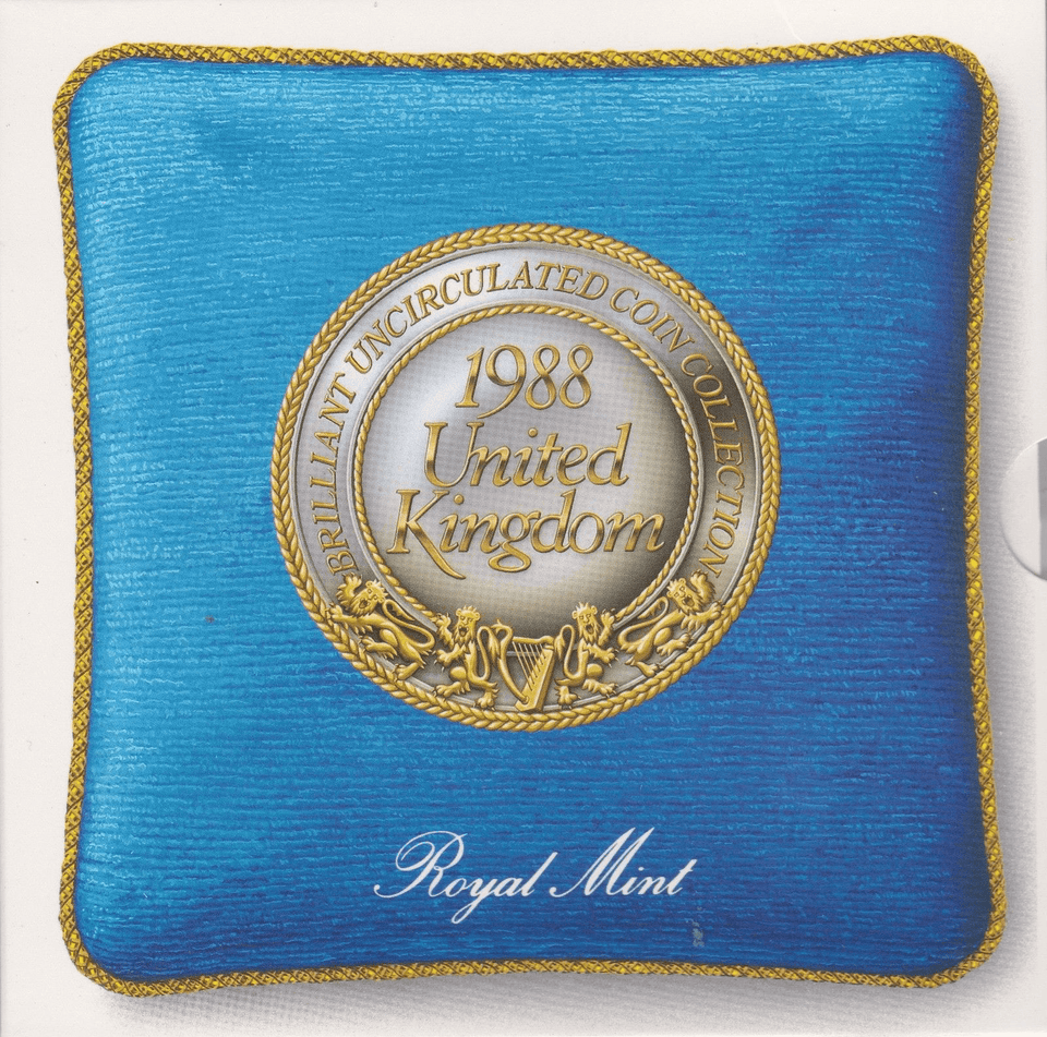 1988 BRILLIANT UNCIRCULATED COIN YEAR SET - Brilliant Uncirculated Year Sets - Cambridgeshire Coins