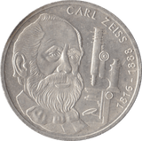 1988 CARL ZEISS COMMEMORATIVE GERMANY SILVER 10 MARKS - SILVER WORLD COINS - Cambridgeshire Coins