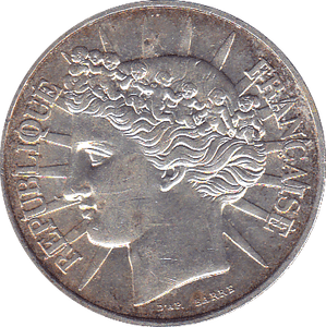 1988 FRANCE 100 FRANCS FRATERNITY SILVER .90 - SILVER WORLD COINS - Cambridgeshire Coins