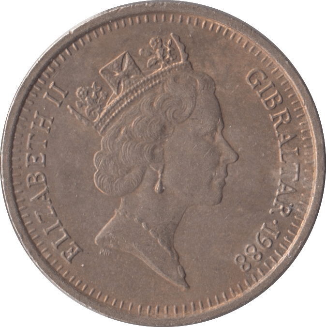 1988 GIBRALTAR TWO POUNDS - WORLD COINS - Cambridgeshire Coins
