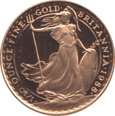 1988 GOLD PROOF 1/10TH OUNCE £10 BRITANNIA - GOLD BRITANNIAS - Cambridgeshire Coins