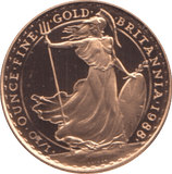 1988 GOLD PROOF 1/10TH OUNCE £10 BRITANNIA - GOLD BRITANNIAS - Cambridgeshire Coins