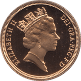 1988 GOLD SOVEREIGN ( PROOF ) - Sovereign - Cambridgeshire Coins