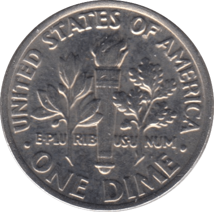 1988 ONE DIME USA PHILADELPHIA MINT - SILVER WORLD COINS - Cambridgeshire Coins