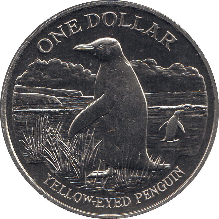 1988 ONE DOLLAR NEW ZEALAND ( BU ) - WORLD COINS - Cambridgeshire Coins