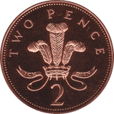 1988 PROOF DECIMAL TWO PENCE - 2p Proof - Cambridgeshire Coins