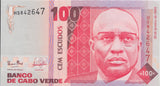 1989 100 ESCUDOS BANKNOTE CAPE VERDE REF 619 - World Banknotes - Cambridgeshire Coins